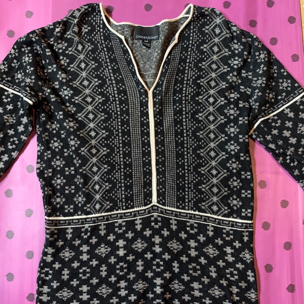 Printed Sweater
